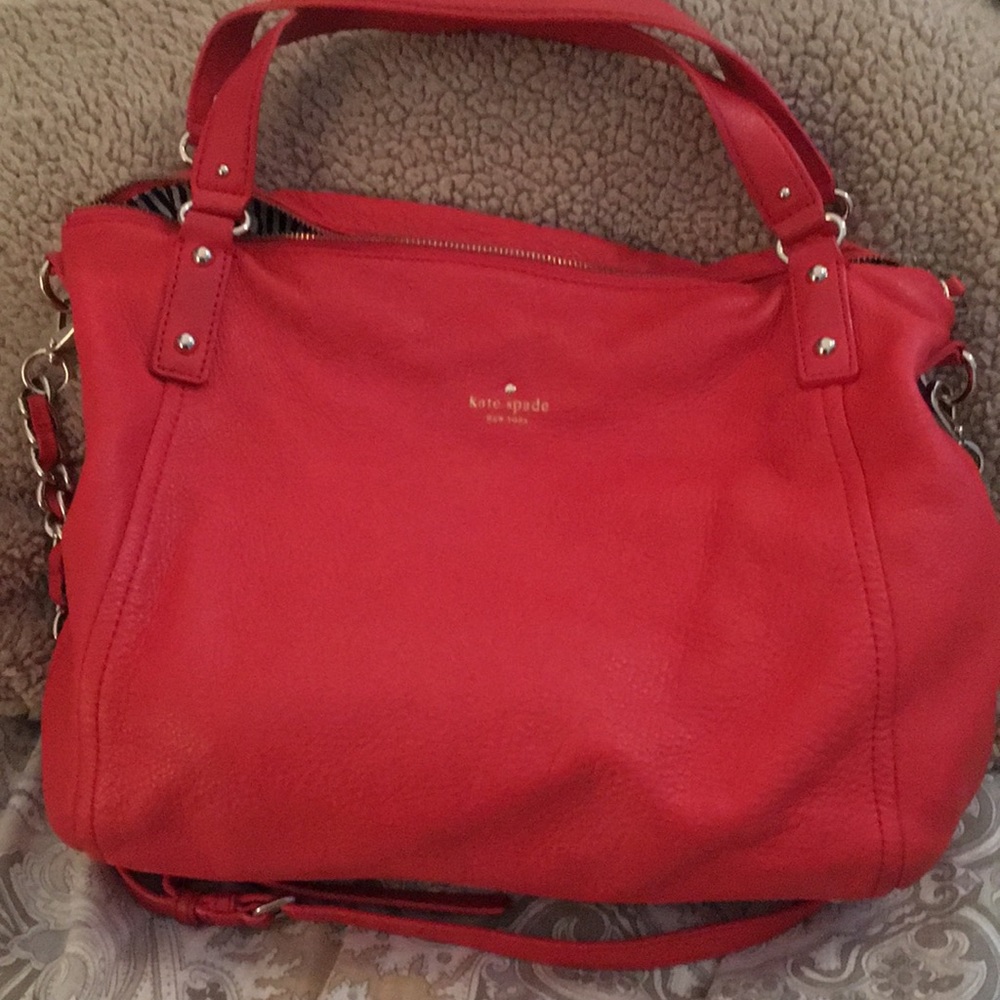 Kate Spade Red Leather Purse
